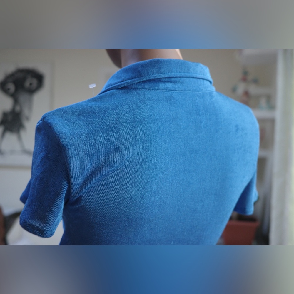 With JEAN Alexa Dress in Electra Blue - Picture 6 of 11